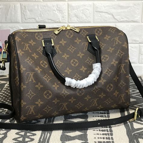 lv black speedy bag|lv speedy bag with strap.